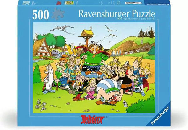 Ravensburger casse-tete Casse-tête 500 Astérix : Le village 4005555001386