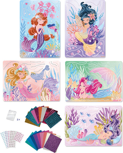 Sycomore stick'n fun - extra-large 5 mosaïques sirènes 3517130012447