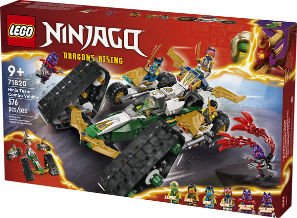 LEGO LEGO 71820 Le véhicule mixte de l’équipe ninja 673419389860