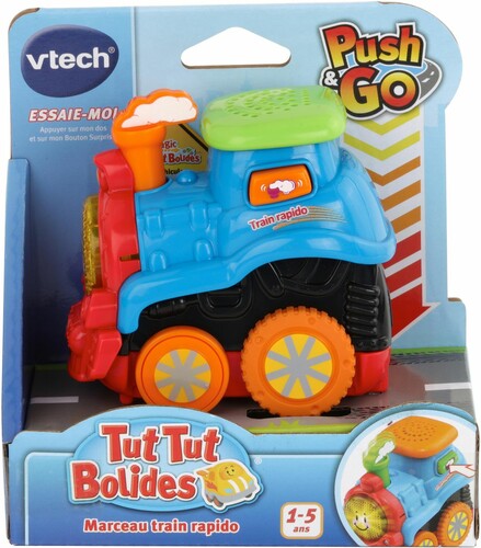 VTech VTech Tut Tut Bolides Push & Go Véhicule Marceau, train rapido (fr) 3417765156052