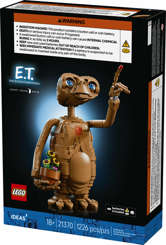 LEGO LEGO 21370 ideas E.T. L'extraterrestre 673419423731