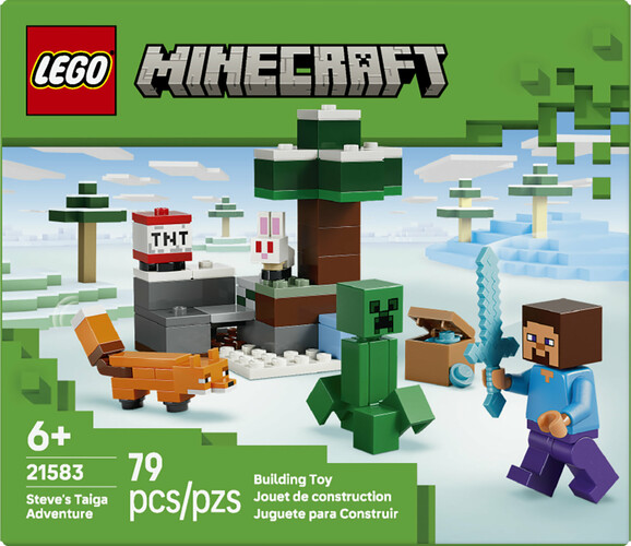 LEGO LEGO 21583 Steve's Taiga Adventure 673419419529