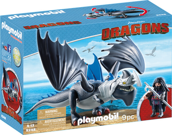 Playmobil Playmobil 9248 Dragons Drago avec dragon de combat 4008789092489