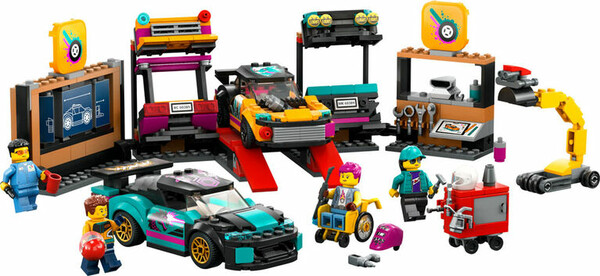 LEGO LEGO 60389 Le garage de customisation 673419375214