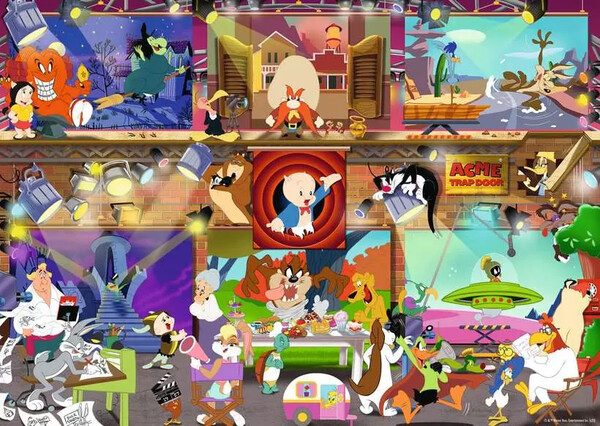 Ravensburger casse-tête Casse-tête 1000 Looney Tunes Studio 4005555018117