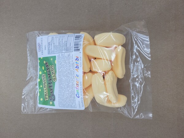 Confiserie abitibi Bonbons Friandise Sullivan Banane Guimauve 