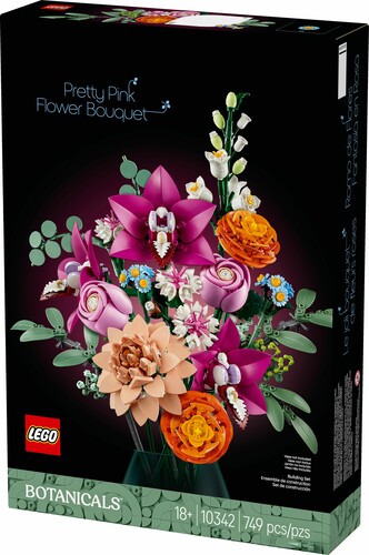 LEGO LEGO 10342 Pretty Pink Flower Bouquet 673419403726