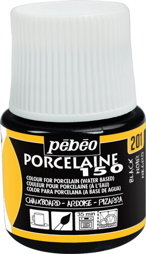 pébéo Peinture pour porcelaine 150 45ml ardoise noire 201 3167860242012