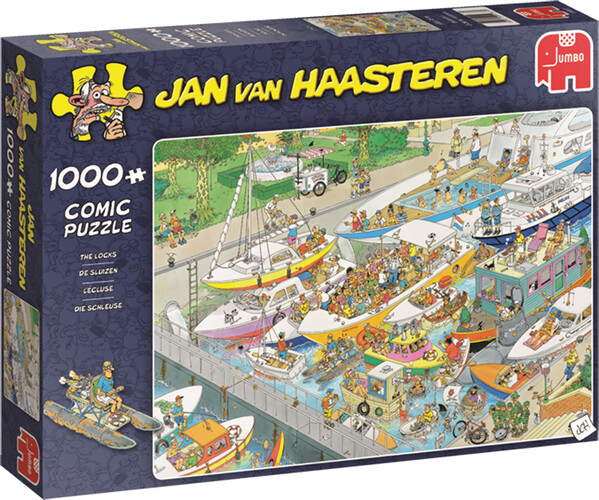 Jumbo Casse-tête 1000 Jan van Haasteren - L'écluse 8710126190678