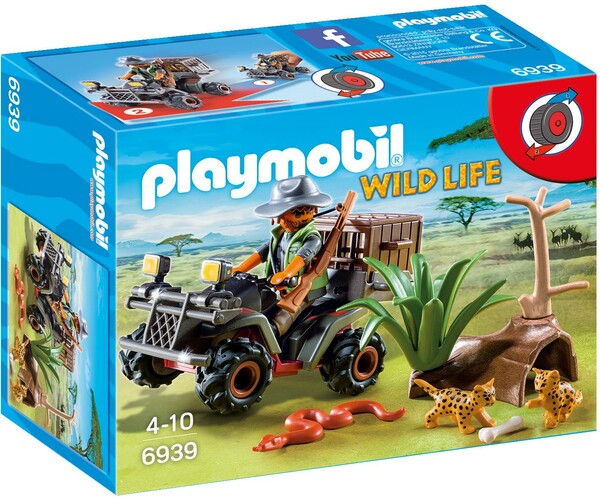 Playmobil Playmobil 6939 Braconnier avec quad 4008789069399
