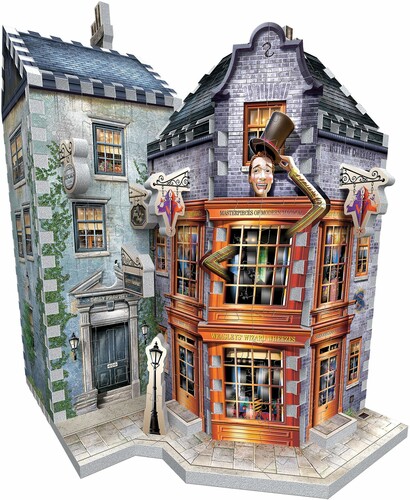 Wrebbit Casse-tête 3D Harry Potter Weasley Farces pour sorciers facétieux et La Gazette du sorcier (285pcs) 665541005114