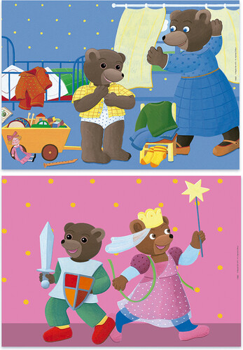 Educa Borras Casse-tête 48x2 - petit ours brun 8412668198814