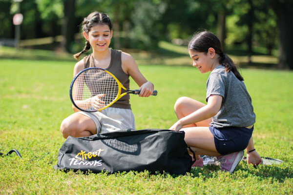 Street Tennis - Ens.jeu avec sac de transport 768563836916