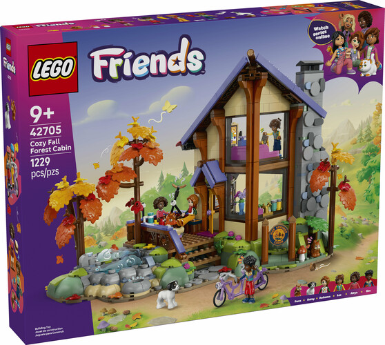 LEGO LEGO 42705 Friends Cozy Fall Forest Cabin 673419421805