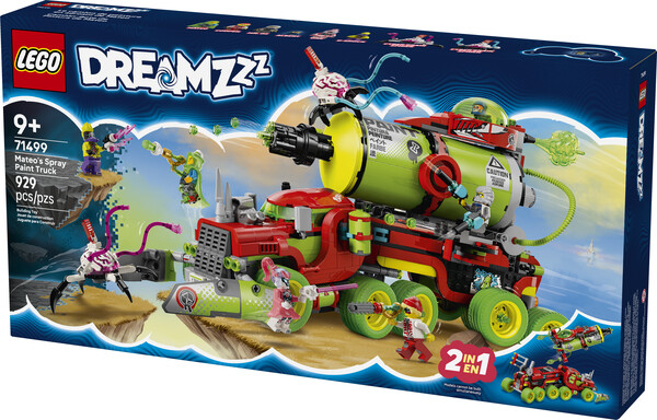 LEGO LEGO 71499 Le camion spray de peinture de Mateo 673419406819