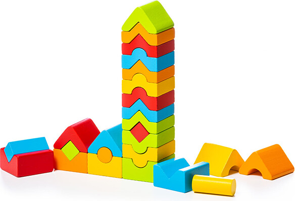Cubika Ensemble de tours empilable 4823056515016
