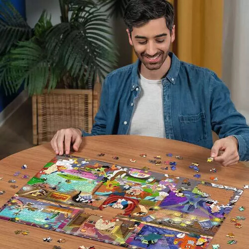Ravensburger casse-tête Casse-tête 1000 Looney Tunes Studio 4005555018117