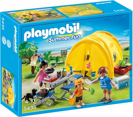 Playmobil Playmobil 5435 Famille et tente de camping (mai 2014) 4008789054357