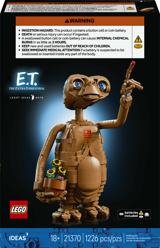 LEGO LEGO 21370 ideas E.T. L'extraterrestre 673419423731