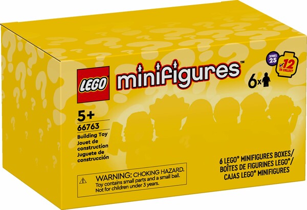 LEGO LEGO 66763 LEGO® Minifigures Série 25, lot de 6 673419391344