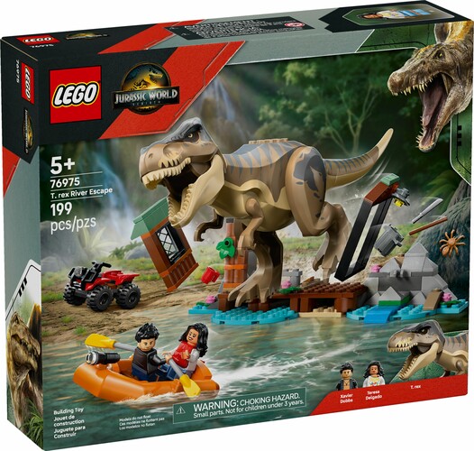 LEGO LEGO 76975 Le T. rex et l’évasion sur la rivière 673419409469