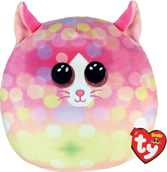 Ty Beanie squishies (10") - sonny - pink pattern 008421392391