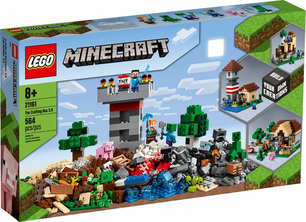 LEGO LEGO 21161 Minecraft La boîte de construction 3.0 673419319058