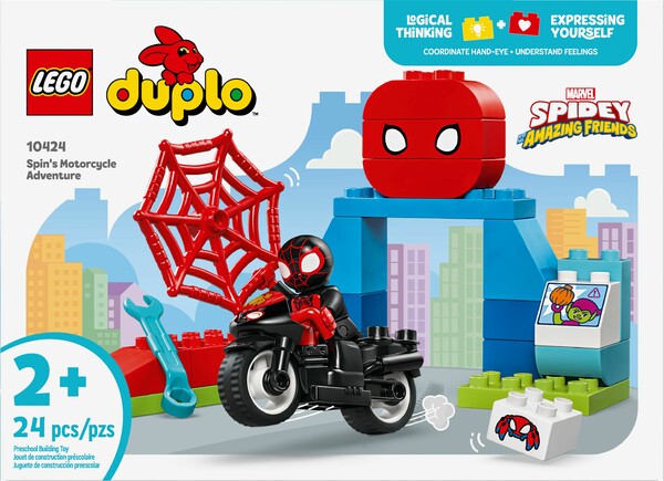 LEGO LEGO 10424 L’aventure en moto de Spin 673419388979