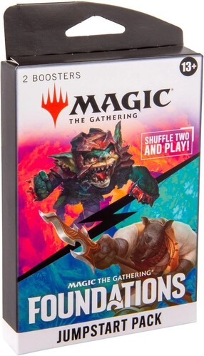 Wizards of the Coast MTG Foundations - Jumpstart Booster 2 pack 195166251738