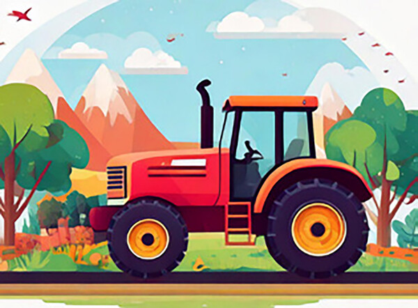 Sycomore stick'n fun - 5 mosaïques - la vie à la ferme 3517130012416