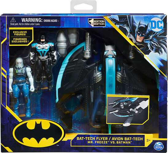 Spin Master Batman - Avion Bat-Tech Mr. Freeze versus Batman 778988376997