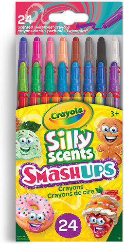 Crayola Crayons de cire Twistables parfumés (Silly Scents) mini 24 063652583406