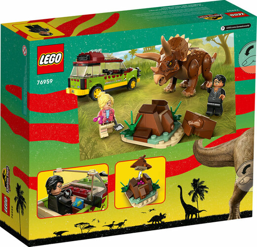 LEGO LEGO 76959 La recherche du tricératops 673419377508