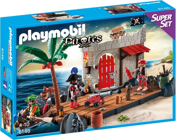 Playmobil Playmobil 6146 SuperSet Fort des pirates (juin 2016) 4008789061461