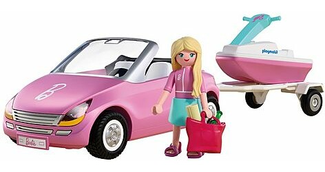 Playmobil Playmobil 72123 Barbie™ Cabriolet & scooter de mer 4008789721235