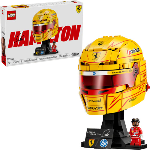 LEGO LEGO 43022 Le casque Scuderia Ferrari HP de Lewis Hamilton 673419425384