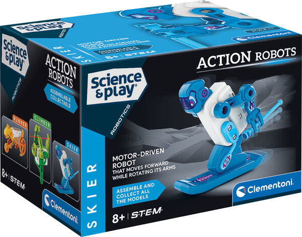 Clementoni S&J - extreme robot - skieur 8005125751365