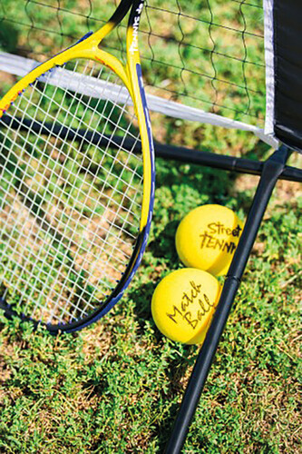 Street Tennis - Ens.jeu avec sac de transport 768563836916