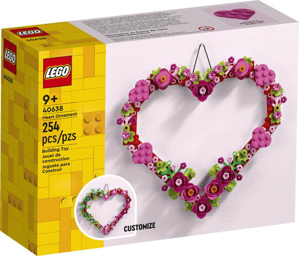 LEGO LEGO 40638 Heart Ornament 673419377652