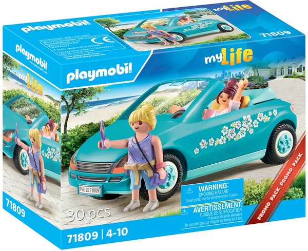Playmobil Playmobil 71809 Cabriolet et jeunes filles en voyage 4008789718099