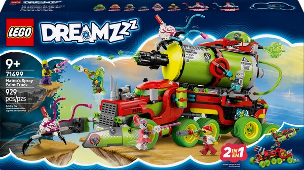 LEGO LEGO 71499 Le camion spray de peinture de Mateo 673419406819