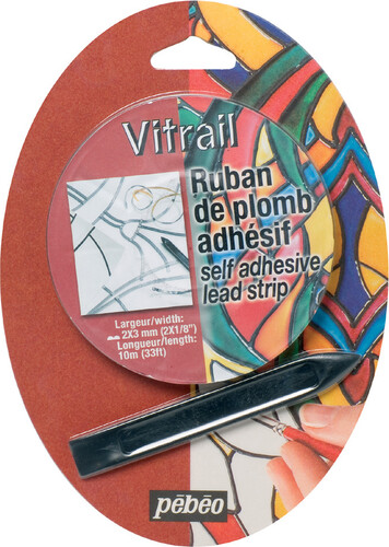 pébéo Peinture vitrail ensemble ruban de plomb adhésif 3167868430015