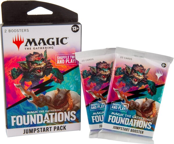 Wizards of the Coast MTG Foundations - Jumpstart Booster 2 pack 195166251738