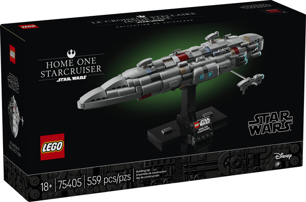 LEGO LEGO 75405 Star Wars Le Starcruiser Home One 673419406048