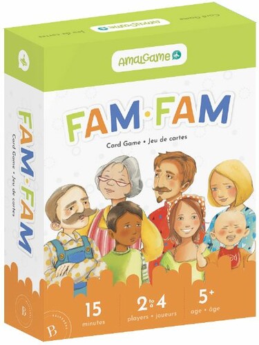 Amalgame Fam - fam (fr/en) jeu de cartes 061152410093