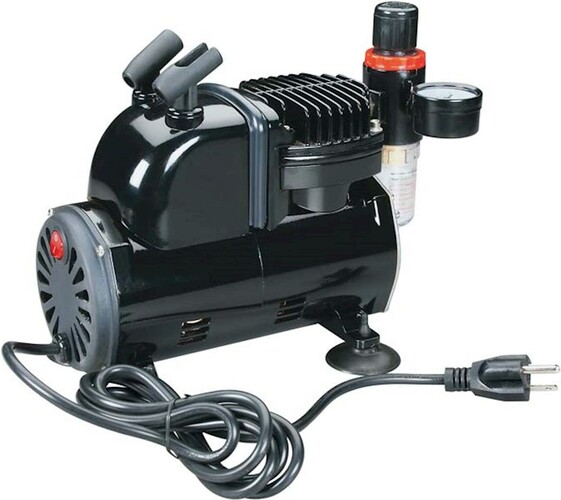 Badger compresseur Aspire 1/6HP auto shut off w. reg. guage 