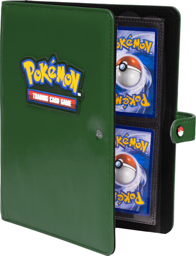 Ultra PRO Pokemon Portfolio 4 pochettes Snap - Premium vert 074427167219