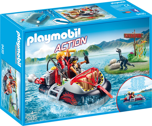 Playmobil Playmobil 9435 Aéroglisseur et moteur submersible 4008789094353