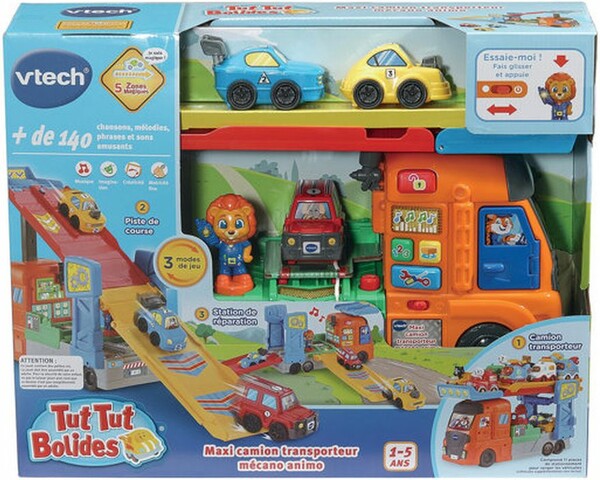 VTech Vtech 3-in-1 Maxi camion transporteur Mécano Animo (fr/en) 3417765891465
