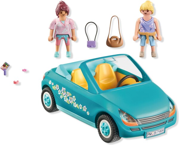 Playmobil Playmobil 71809 Cabriolet et jeunes filles en voyage 4008789718099